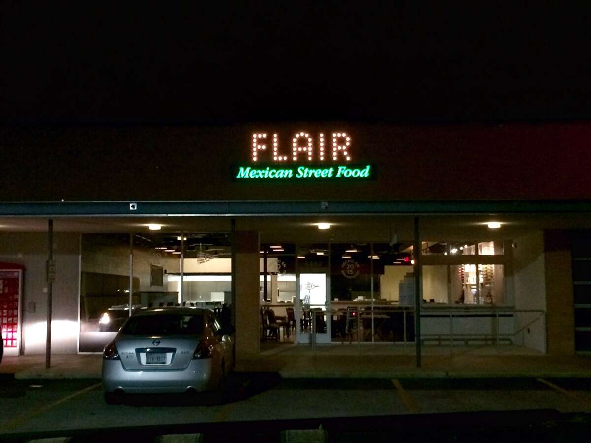 Flair Restaurant, located at 6462 N. New Braunfels Ave. in the Sunset Ridge shopping center