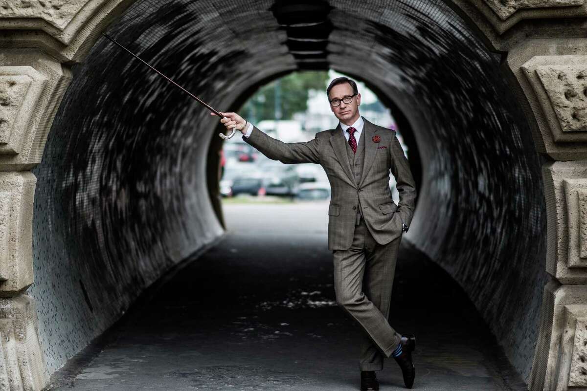 - PHOTO MOVED IN ADVANCE AND NOT FOR USE - ONLINE OR IN PRINT - BEFORE SUNDAY, MAY 3, 2015. - Paul Feig, the director of "Bridesmaids," at the Chain Bridge in Budapest, Hungary, June 16, 2014. At a moment when there's extra scrutiny of women's roles, Feig's new comic espionage thriller, "Spy," stars Melissa McCarthy as a CIA wonk who rises to the challenge of recovering a nuclear weapon. (Akos Stiller/The New York Times)