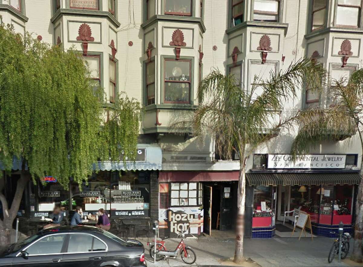 The street view of the Kozy Kar bar in San Francisco.