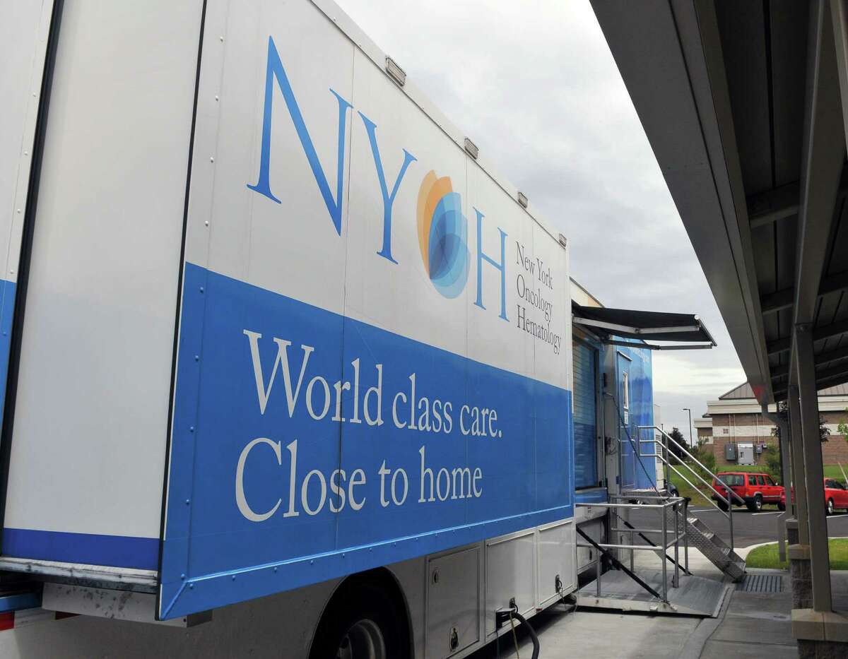 A view of the Mobile PET/CT of the New York Oncology Hematology Center Friday, June 5, 2015 in Clifton Park, N.Y. (Phoebe Sheehan/Special to the Times Union)