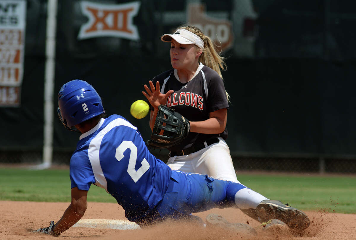 Video: Did Needville catcher intentionally elbow Huffman softball players?