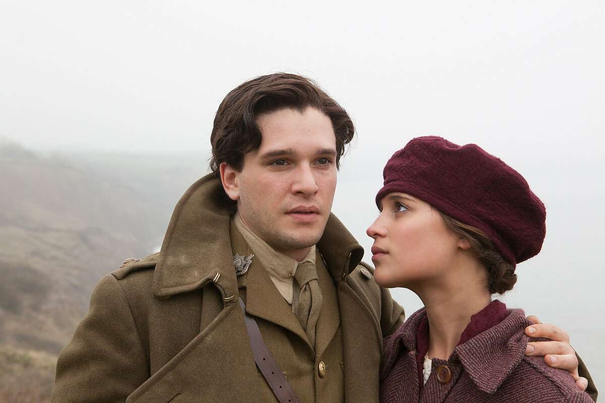 Still of Alicia Vikander and Kit Harington in "Testament of Youth." (Sony Pictures Classics)