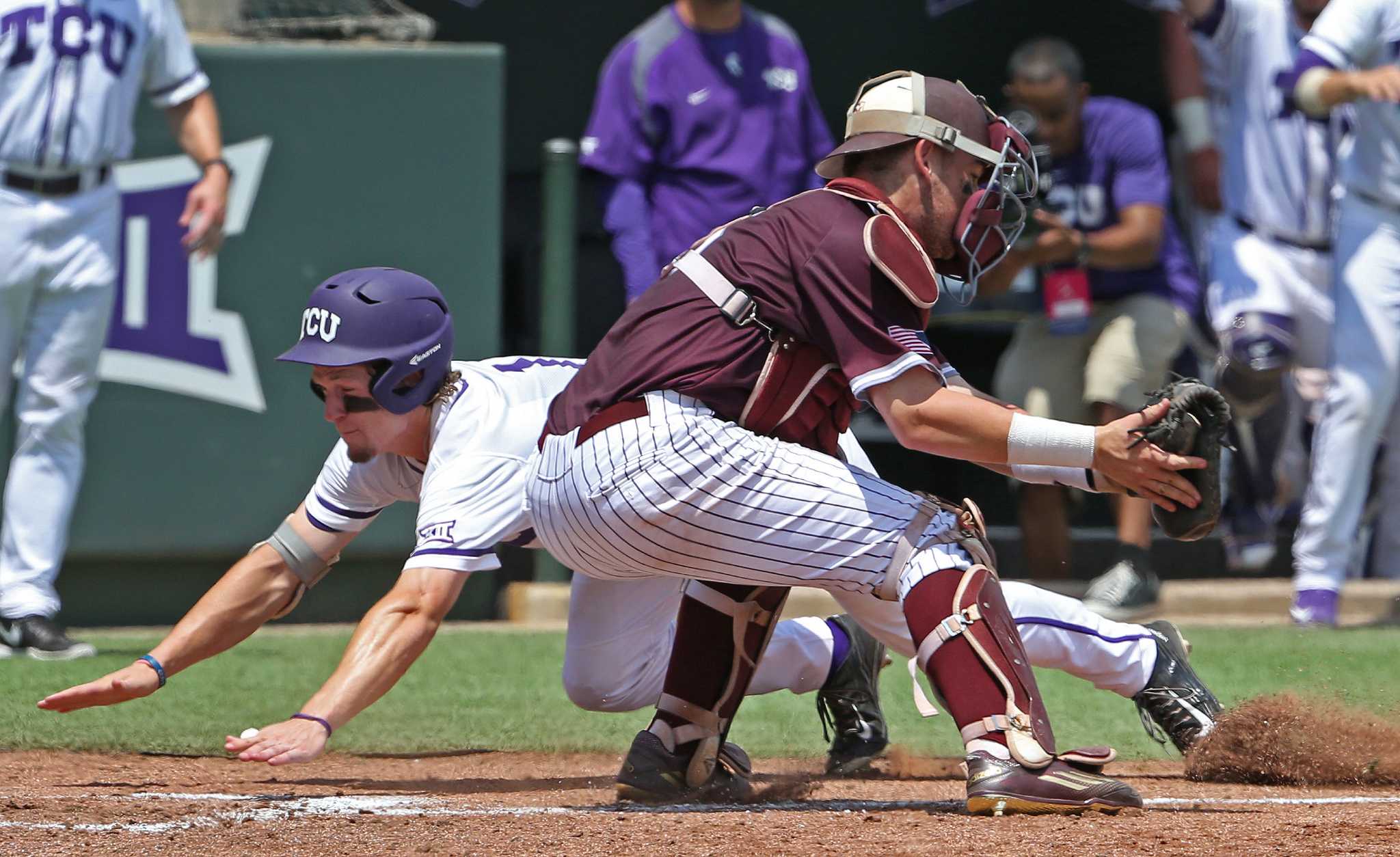 Texas A&M walks off in Game 1 of NCAA baseball super regionals 