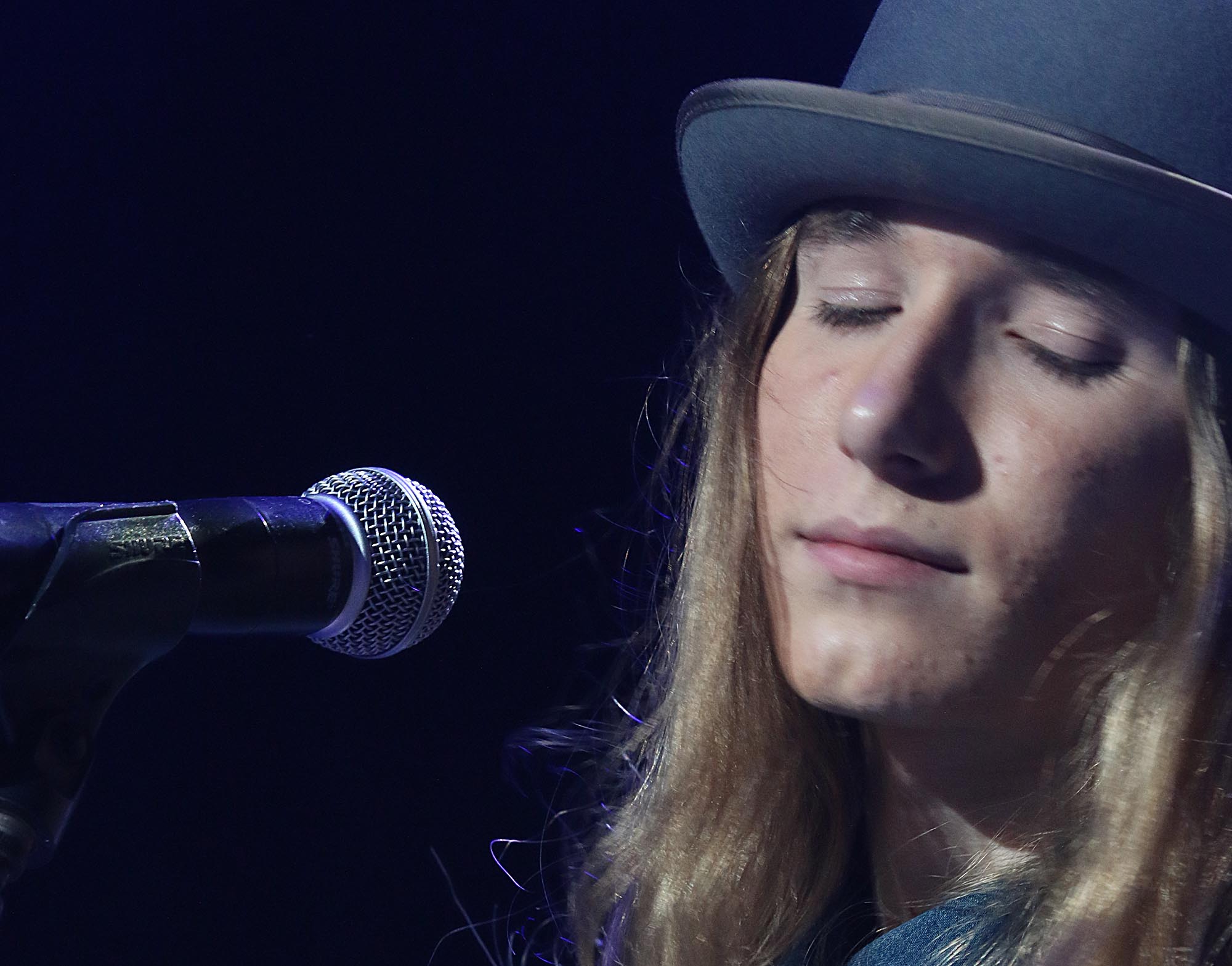Sawyer Fredericks at Capitol Tuesday.