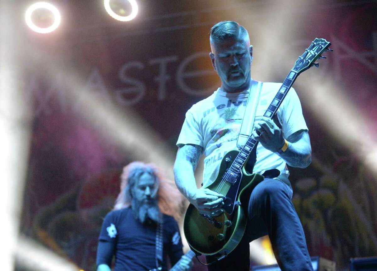 Mastodon performs at Free Press Summer Fest Saturday, June 6, 2015, in Houston.