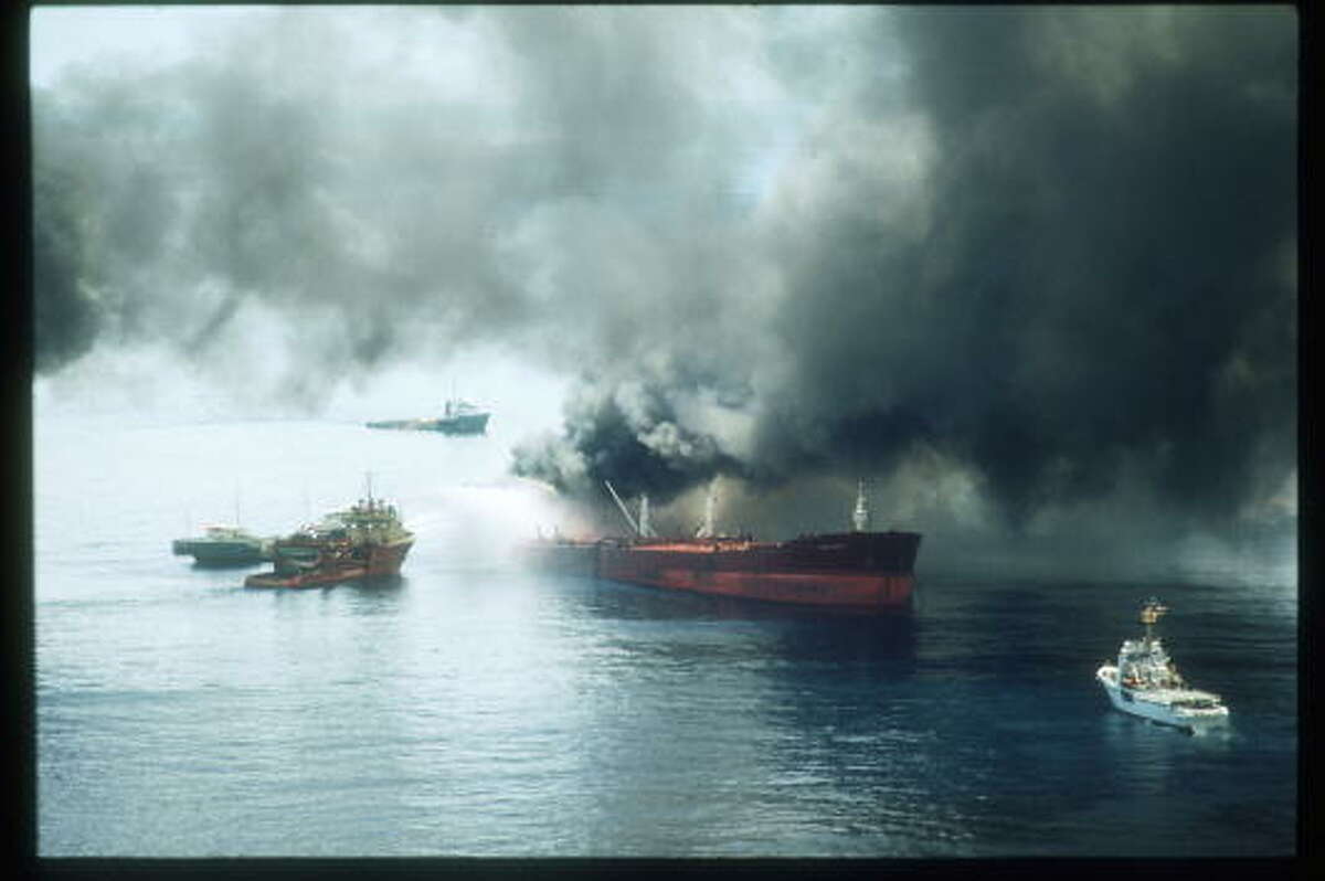 Looking back at the Mega Borg oil spill 25 years ago this week