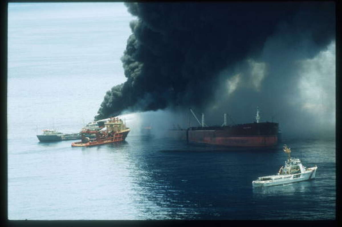 Looking back at the Mega Borg oil spill 25 years ago this week