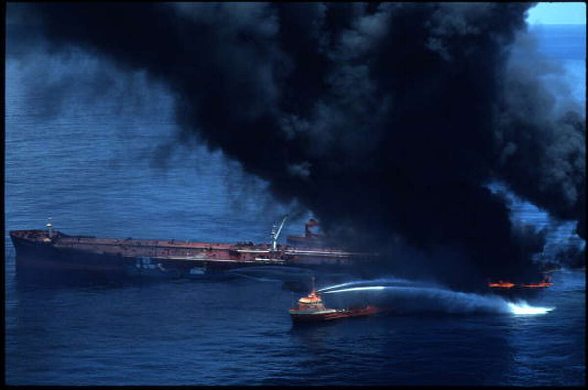 Looking Back At The Mega Borg Oil Spill 25 Years Ago This Week