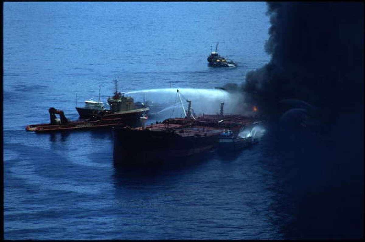 Looking back at the Mega Borg oil spill 25 years ago this week