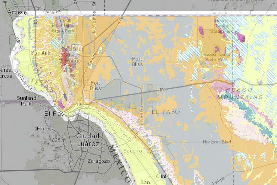New interactive geologic map shows how prehistoric rock formations