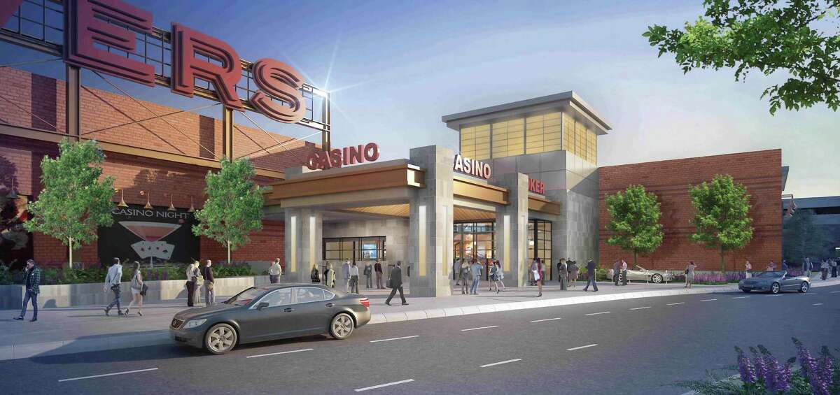 This design, described as a traditional look that reflects Schenectady history, has been scrapped for Rivers Casino at Mohawk Harbor in Schenectady. Critics said the redesign looks too much like a shopping mall. (Rivers Casino at Mohawk Harbor)