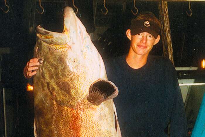 Florida Man S Black Grouper May Be New World Record