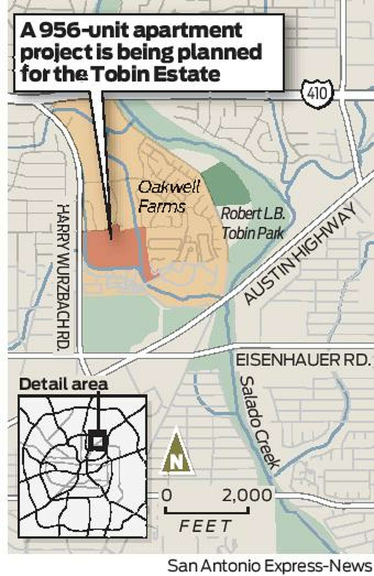 Apartments planned for Tobin estate