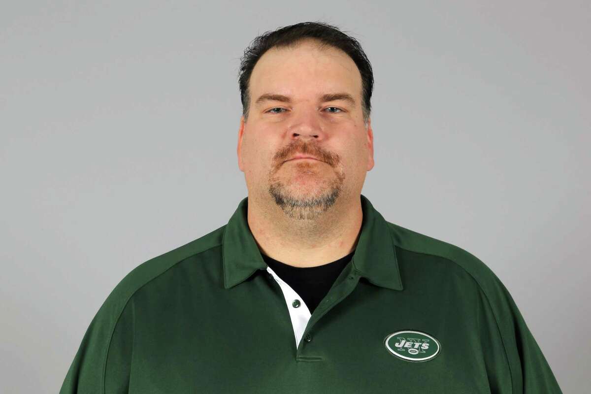 This is a photo of Mike Devlin of the New York Jets NFL football team. This image reflects the New York Jets active roster as of Wednesday, July 17, 2013. (AP Photo)