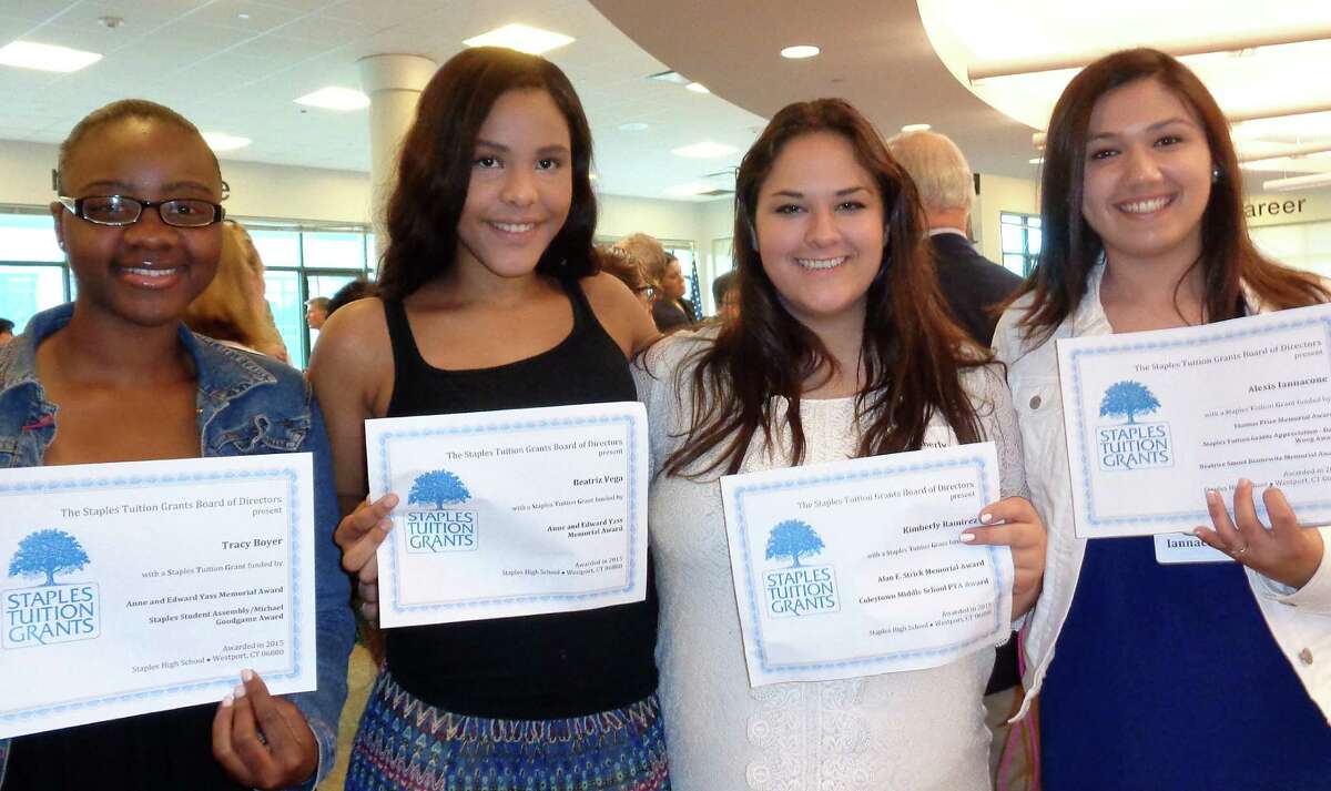 More than 300K presented at Staples Tuition Grants ceremony