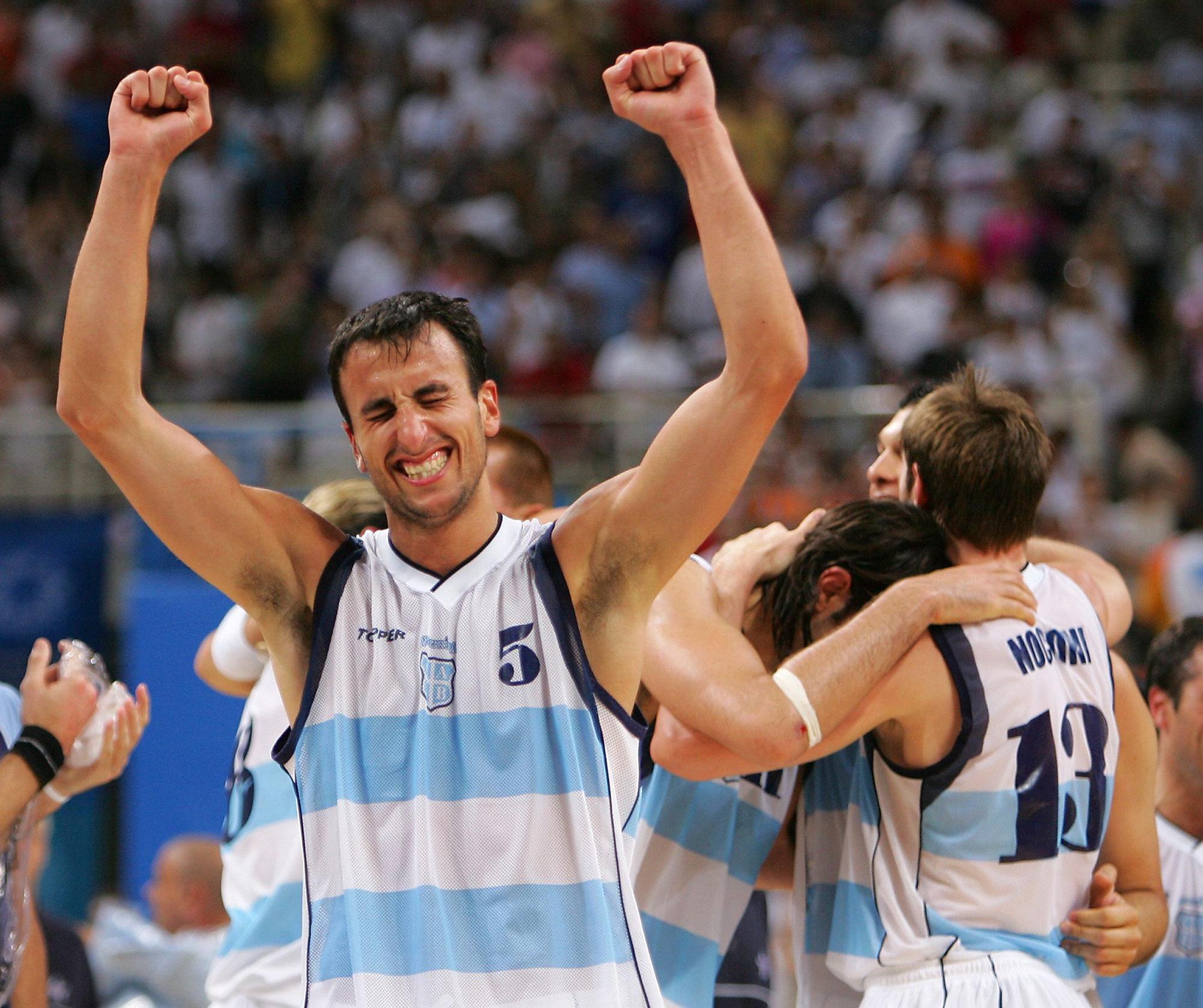 ginobili argentina basketball jersey