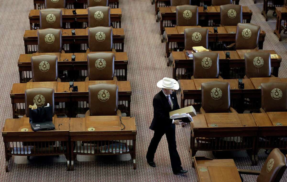 Rep. Charles "Doc" Anderson, R-Waco, leaves the House Chamber after the legislature adjourned on the final day of the session June 1 at the Texas Capitol. A reader expresses disappointment with the legislature, saying it focused on the mundane at the expense of more important issues.