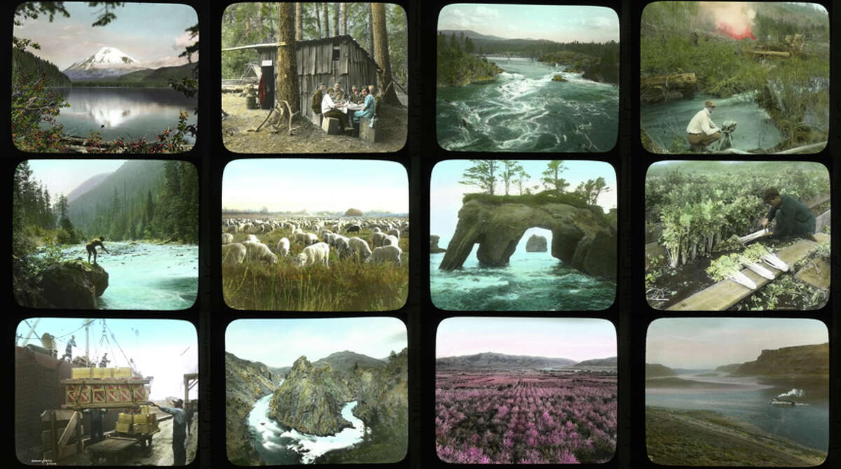 Click through for a look at rare color photos taken by Asahel Curtis, one of Washington's great photographers. The hand-colored lantern slides pictured here are sometimes strange, often beautiful -- think of them as Instagram for the 1920s. And please check them out.