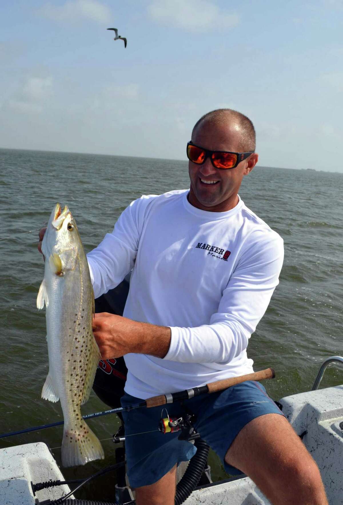 Abundant croaker supply helps fire up speckled trout action