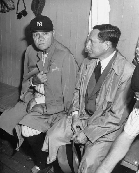 Babe Ruth makes his final appearance at Yankee Stadium on June 13
