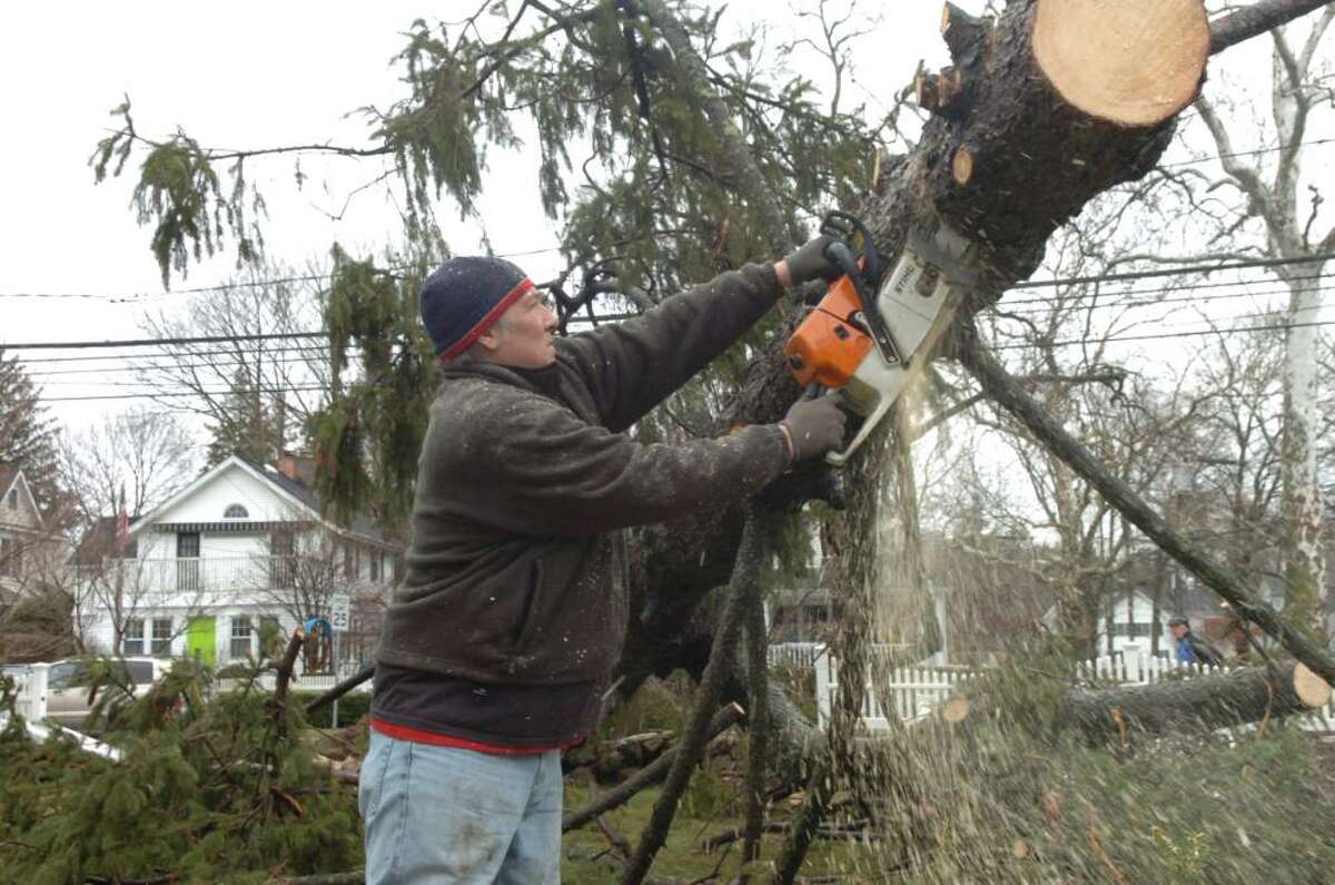 Cleanup begins after massive power outage due to storm