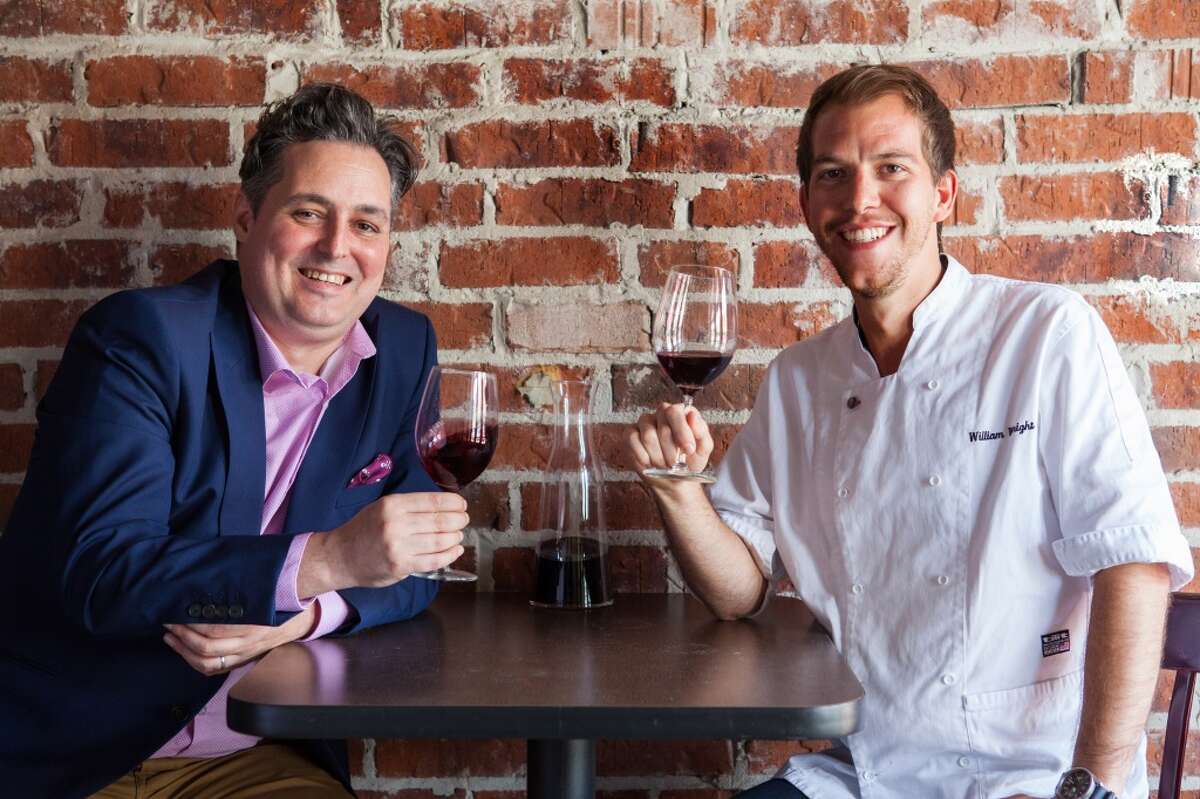 Owner Evan Turner and executive chef William Wright at Helen Greek Food and Wine, slated to open early July 2015 in Rice Village. (photo: Shannon O'Hara)