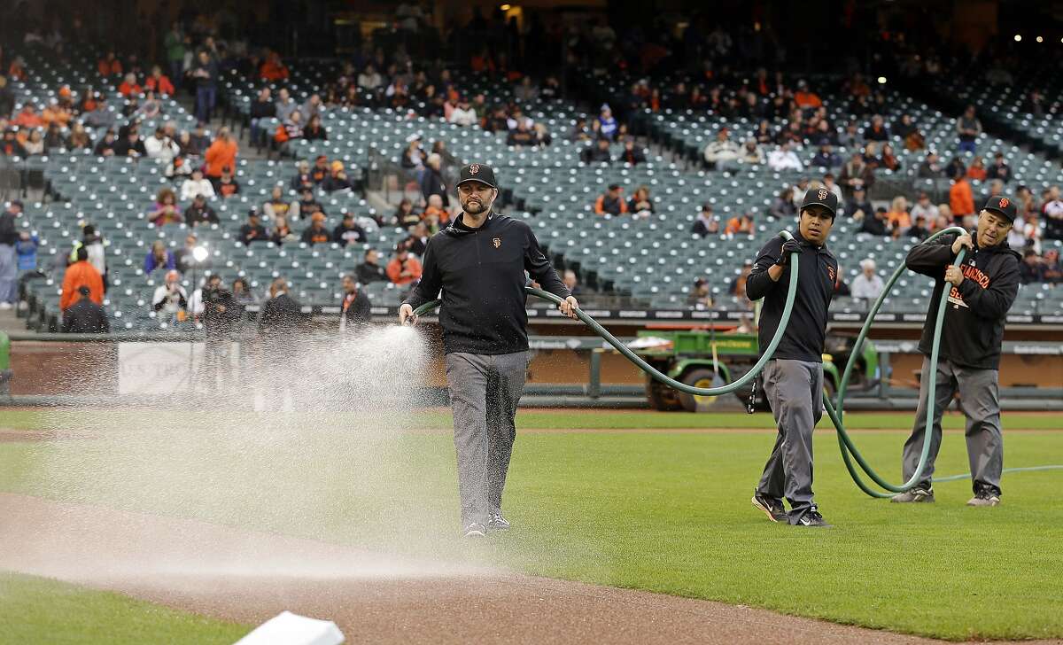 Ballpark crews throughout state get creative to conserve water