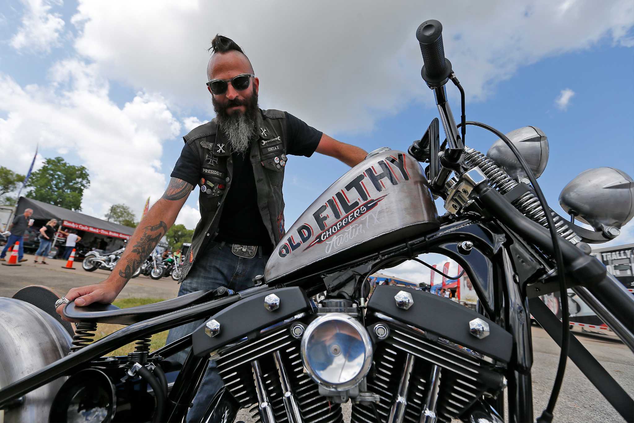 Austin biker rally draws all types