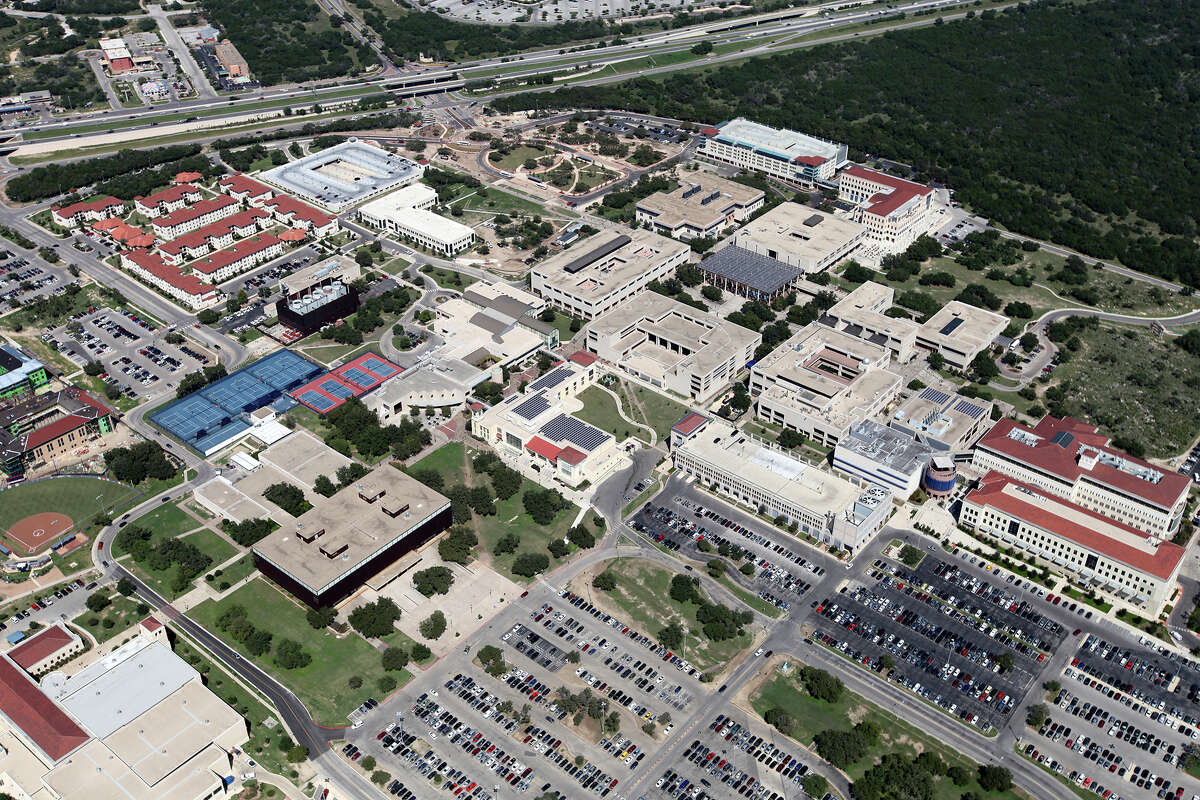 What the University of Texas at San Antonio main campus looked like in 2012.