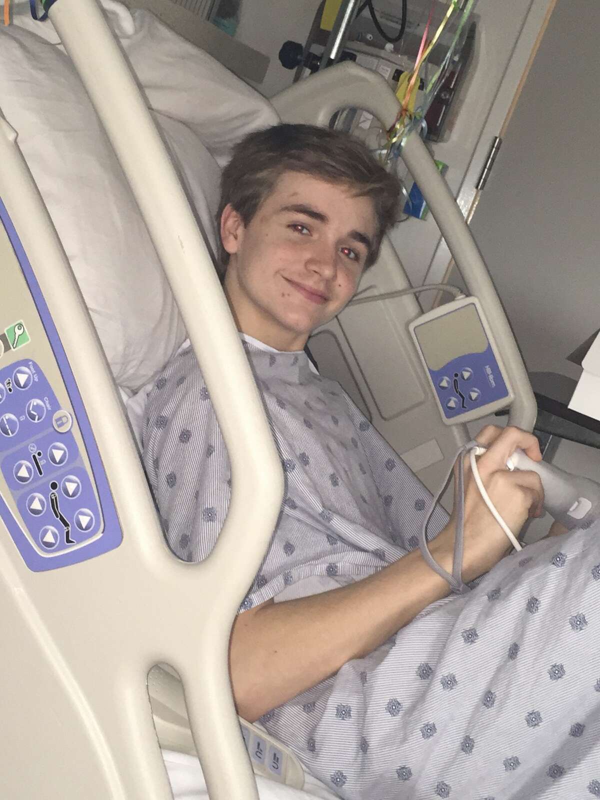 Walker Johnson spent time recovering at Texas Children's Hospital after what his family was told is the only documented case of a heart stopping and starting without help.