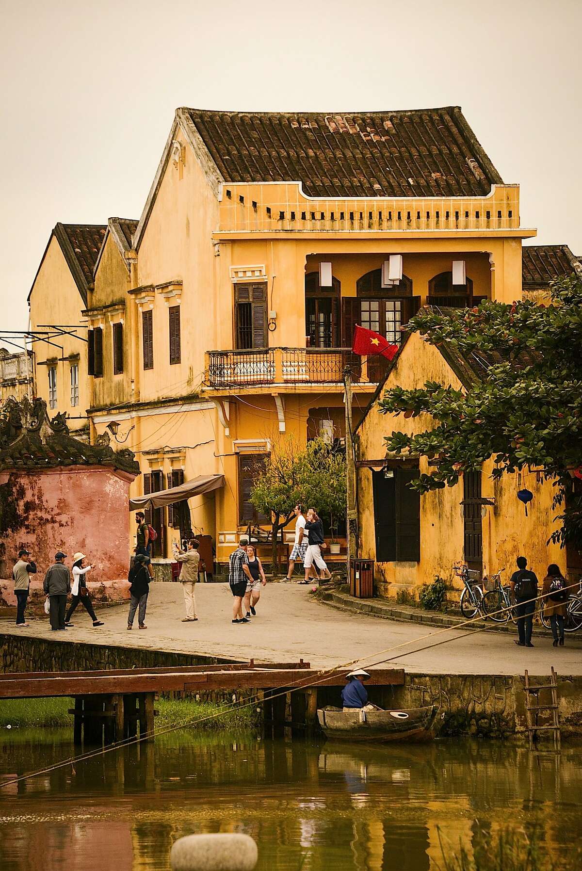 The riverside town of Hoi An was once the most important center of trade in Vietnam.