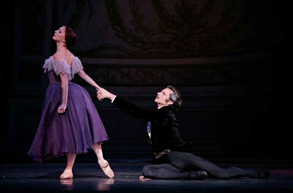 Simon Ball, who is retiring from Houston Ballet, performed John Cranko's "Onegin" with Melody Mennite in 2008. It's one of his favorite roles.