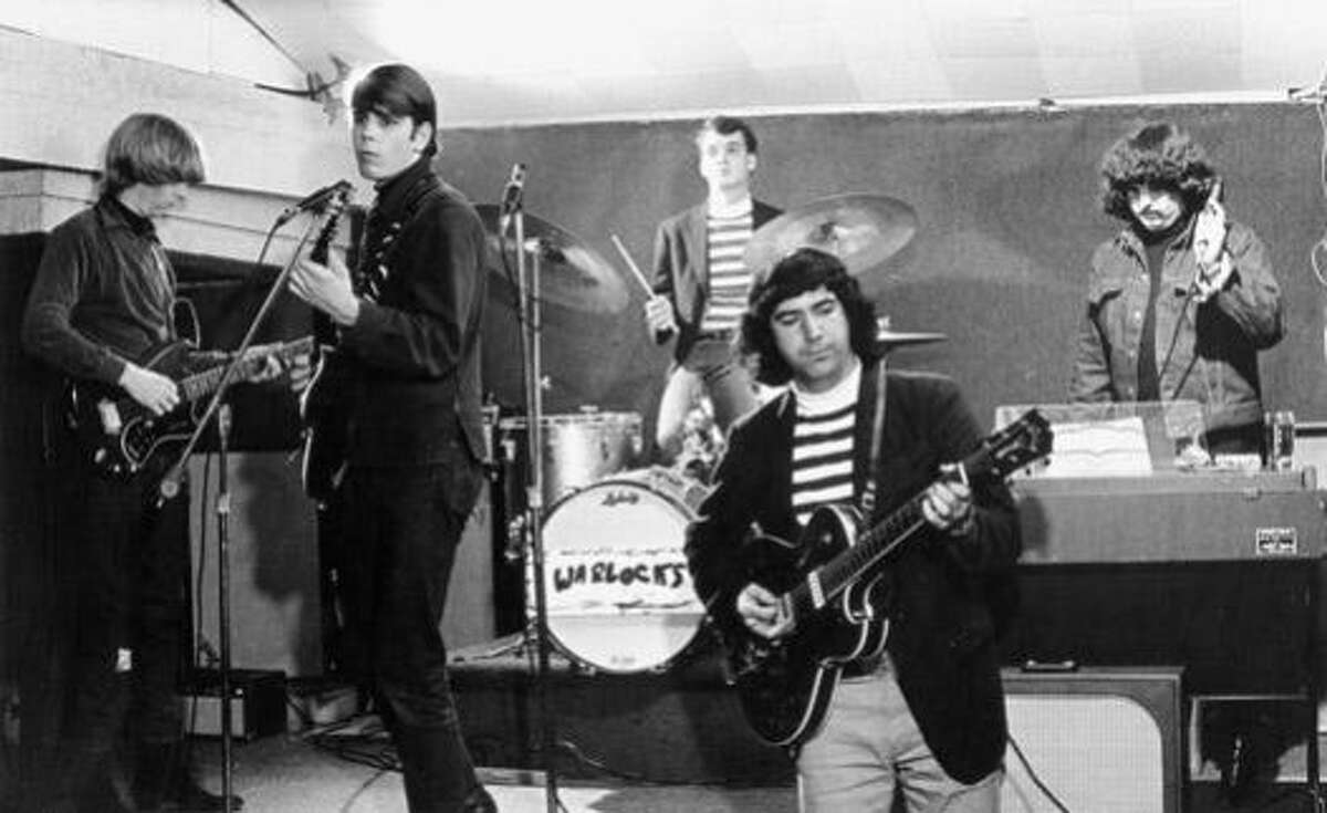 "The Warlocks," who would later rename their band "The Grateful Dead," perform a show in 1965.