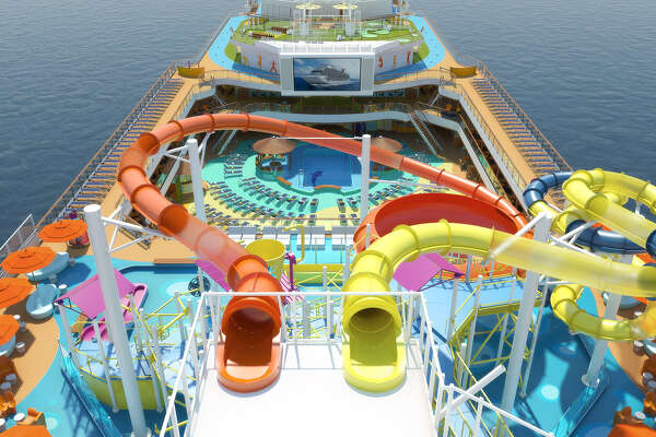 Travel trend: Cruise ships wage water slide war - HoustonChronicle.com