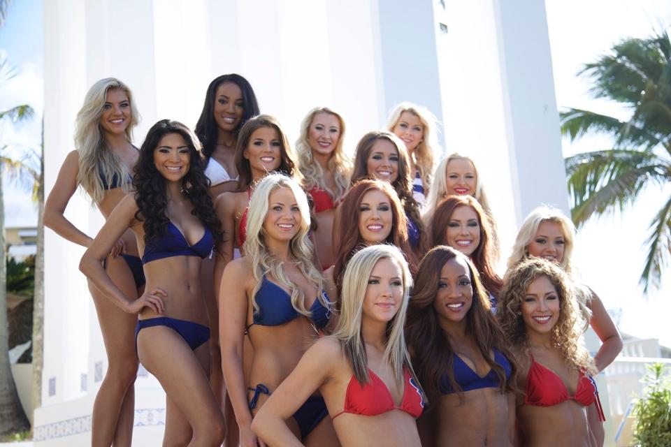 Houston Texans Cheerleader Swimsuit Calendar Reveal Incoming - Battle Red  Blog