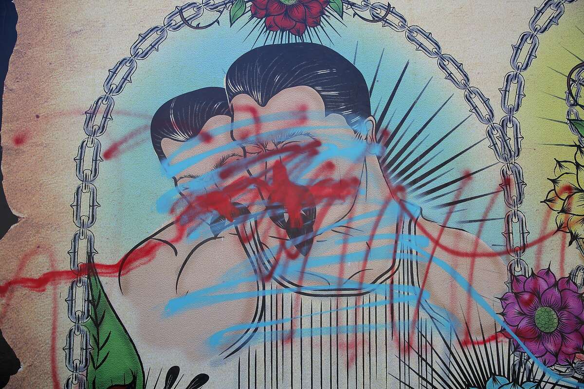 Mission Mural Celebrating Gay Latino And Chicano Culture Defaced