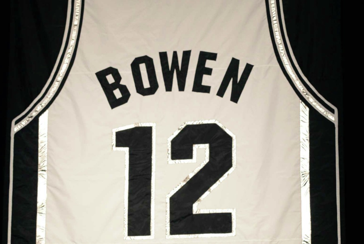 Bruce Bowen Okay's LaMarcus Aldridge Wearing His Retired No. 12