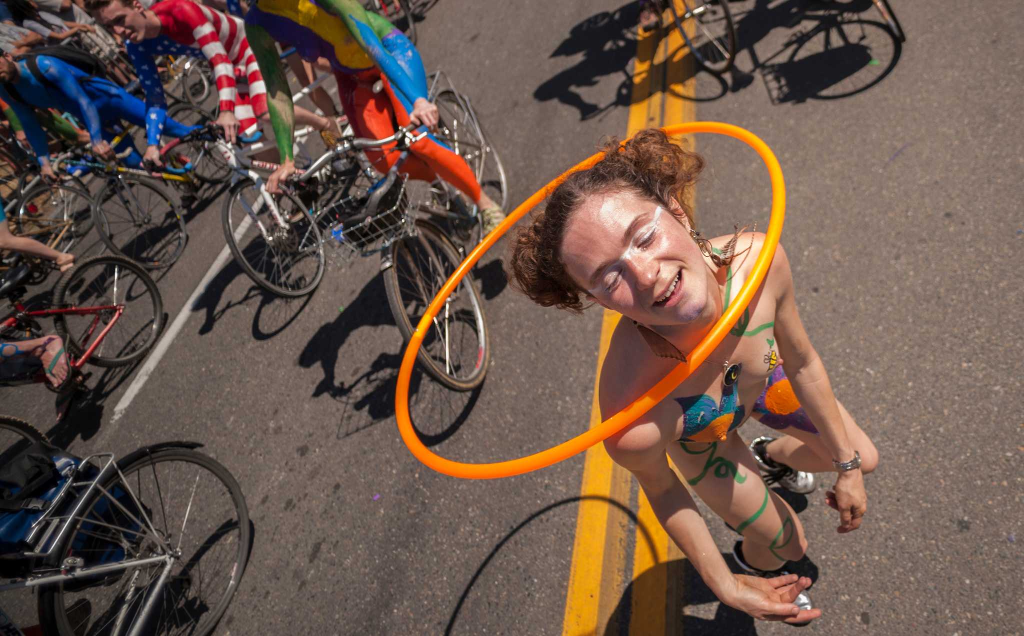 Fremonts Solstice Parade And Naked Bike Ride Through The Years Houston Chronicle