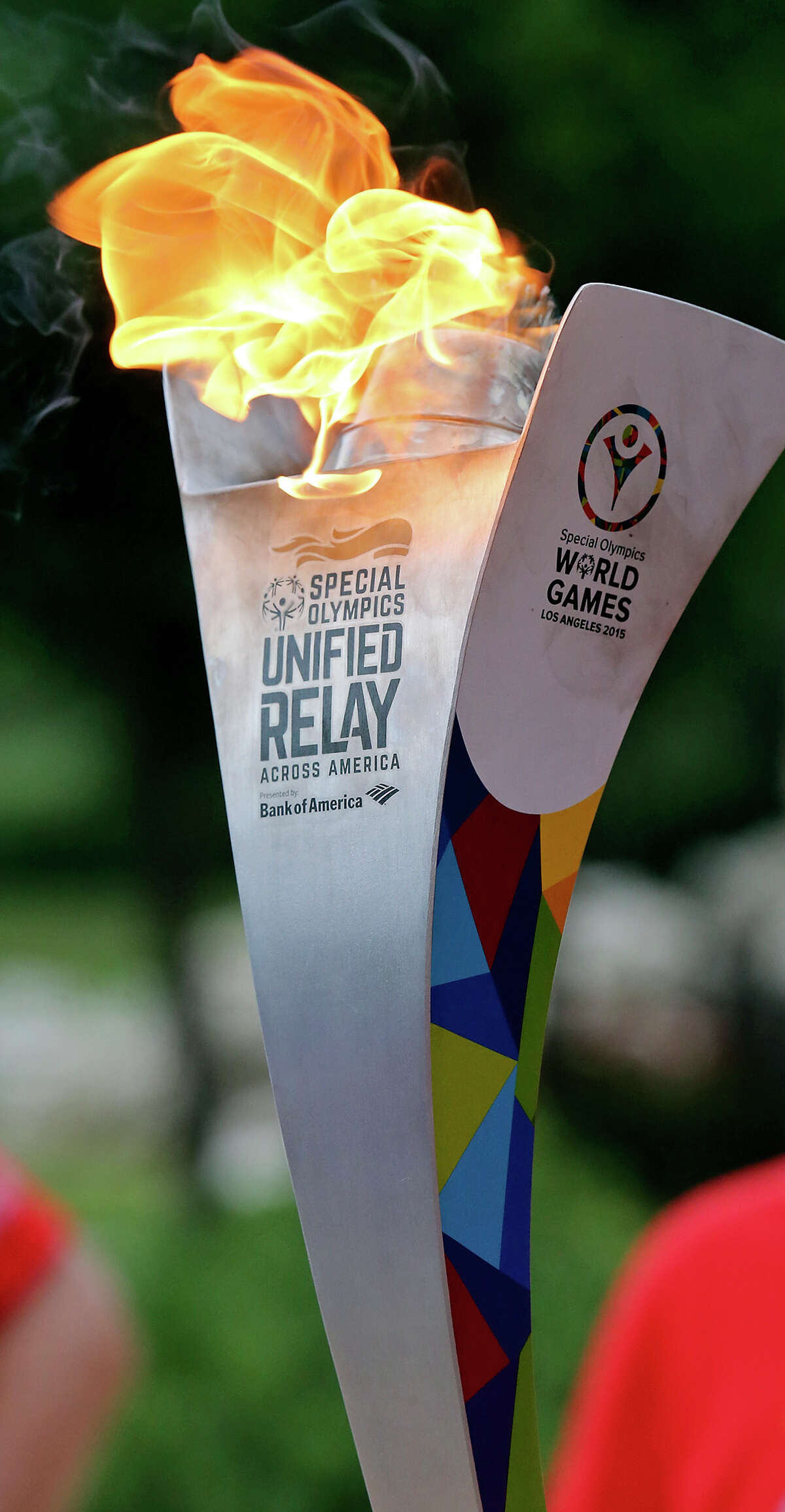Special Olympics torch lights up San Antonio