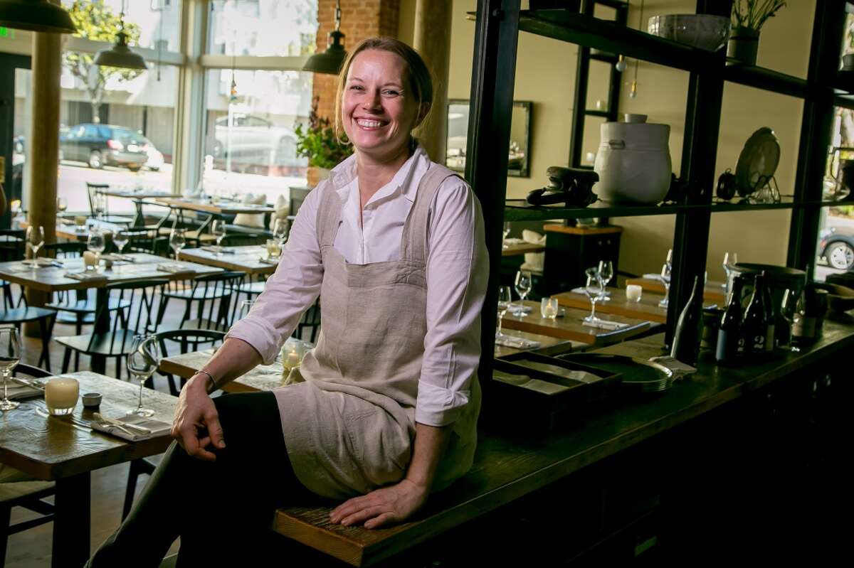 Chef/owner Melissa Perello at Octavia in San Francisco, Calif., is seen on June 12th, 2015.