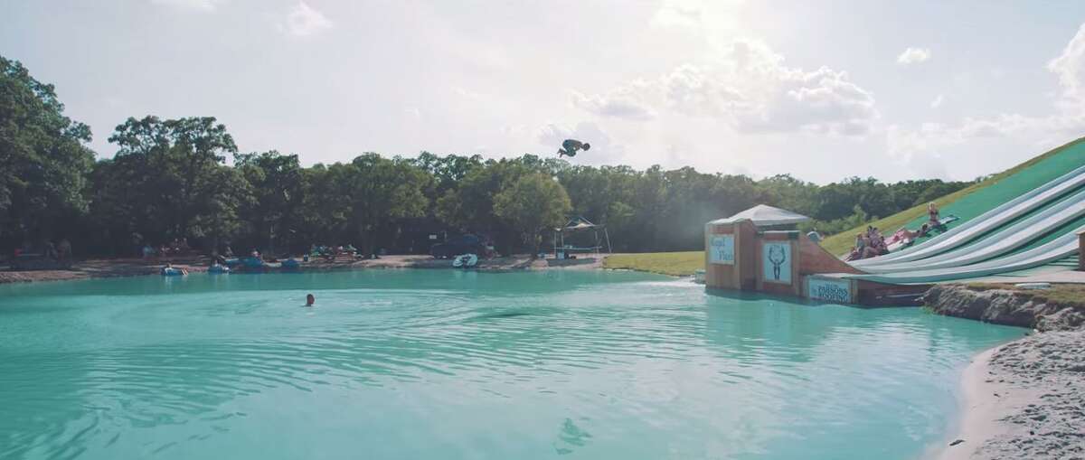 Viral video shows amazing Texas water slide in all its 'Royal' glory