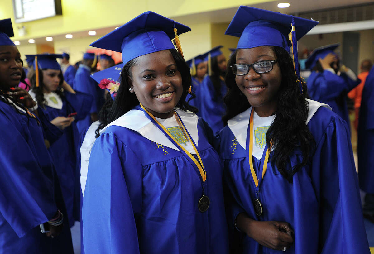 Harding High School Graduation at the Webster Bank Arena in Bridgeport, Conn. on Monday, June 22, 2015.