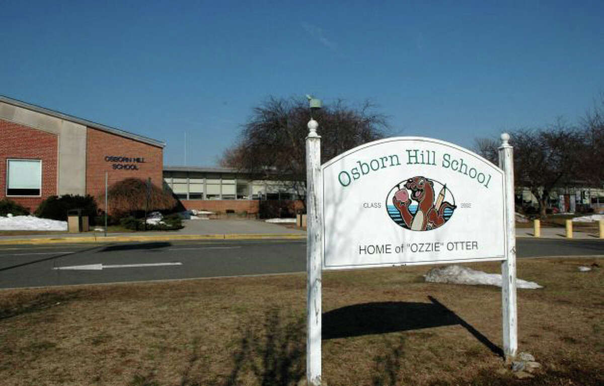 The Representative Town Meeting learned Monday that the only bid for an enclosed walkway at Osborn Hill School came in at almost $700,000.