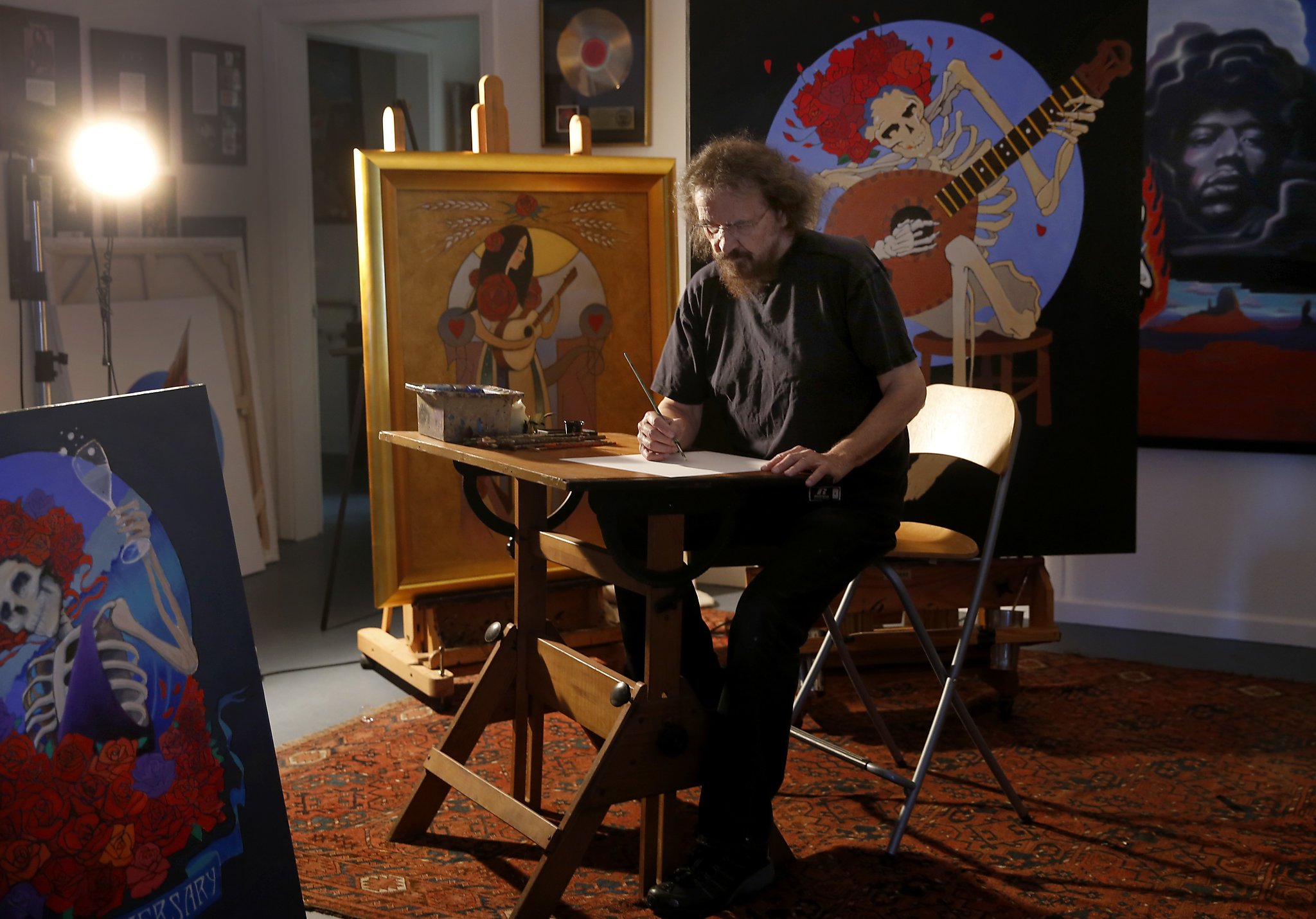Book, retrospective give Grateful Dead artist Mouse his due