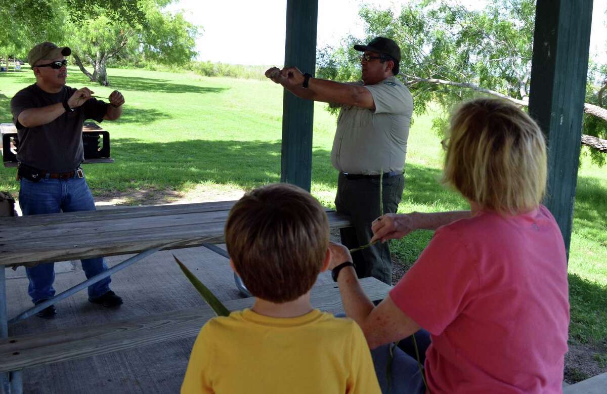 Choke Canyon tours cover Native American survival tools