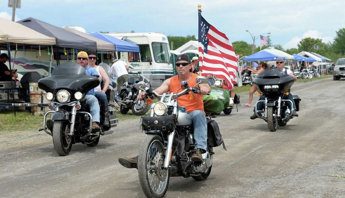 Harley Rendezvous offers displays of all kinds picture