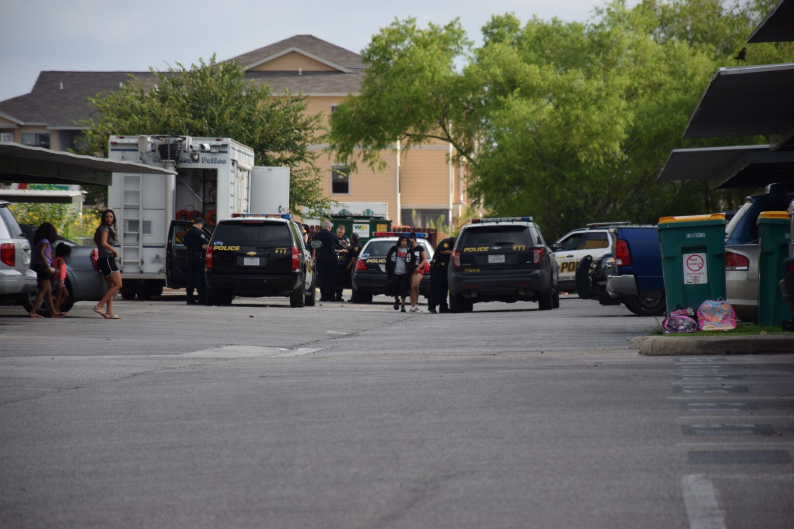 Two men arrested after 10-hour standoff at West Side apartment complex