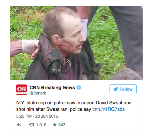 NY prison escape: David Sweat remains in Albany hospital; police