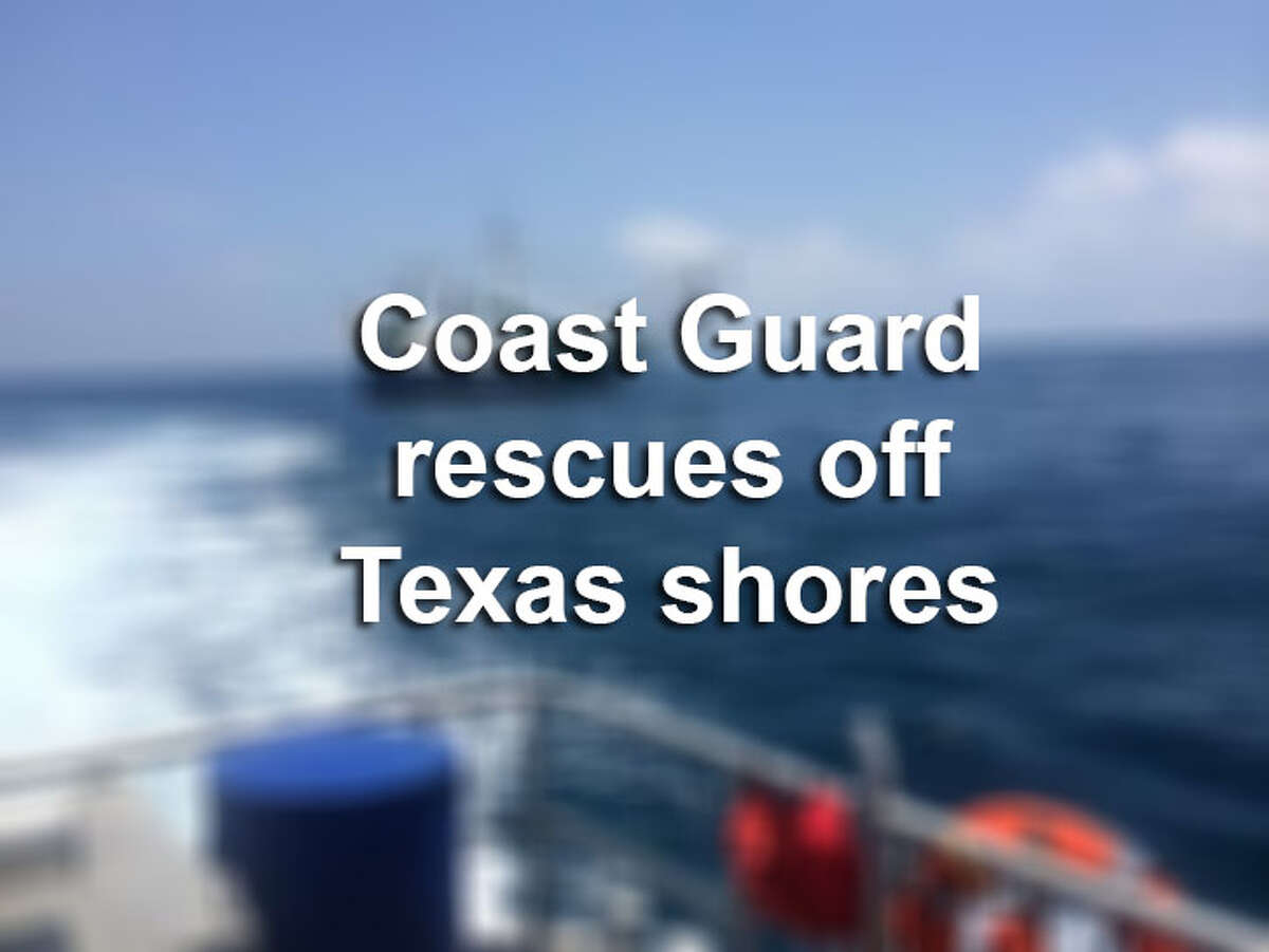 Explore U.S. Coast Guard rescues off Texas shores.