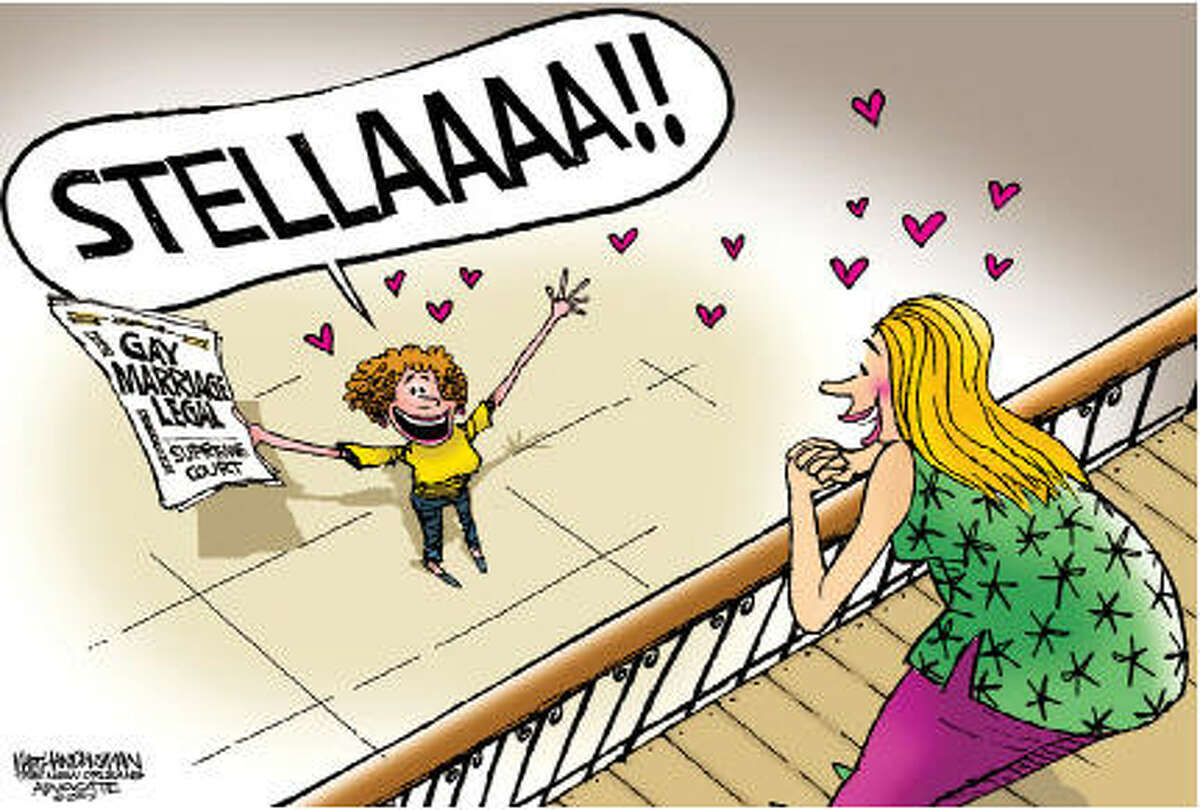Editorial Cartoonists Take On Historic Same Sex Marriage Ruling